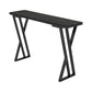 Stone Top Bar Table 42-inch Height Industrial Style Bistro Table for Restaurant Black Clearhalo 'Bar Furniture' 'Bar Tables' 'bar_tables' 'Furniture' 'furniture_bar_tables' 'Kitchen & Dining Furniture' 'kitchen&dining_furn' 'kitchen' 4240121