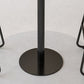 Industrial Metal Bar Table 23.6" Round Faux Marble Top Pedestal Bistro Table for Cafe Clearhalo 'Bar Furniture' 'Bar Tables' 'bar_tables' 'Furniture' 'furniture_bar_tables' 'Kitchen & Dining Furniture' 'kitchen&dining_furn' 'kitchen' 4240317