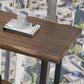 Modern Bar Dining Table Indoor Rectangle Wood Bar Table Sled Base in Black Clearhalo 'Bar Furniture' 'Bar Tables' 'bar_tables' 'Furniture' 'furniture_bar_tables' 'Kitchen & Dining Furniture' 'kitchen&dining_furn' 'kitchen' 4240849