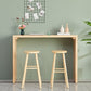 Rectangle Modern Bar Height Table Sled Wood Natural Counter Table for Living Room Clearhalo 'Bar Furniture' 'Bar Tables' 'bar_tables' 'Furniture' 'furniture_bar_tables' 'Kitchen & Dining Furniture' 'kitchen&dining_furn' 'kitchen' 4240984