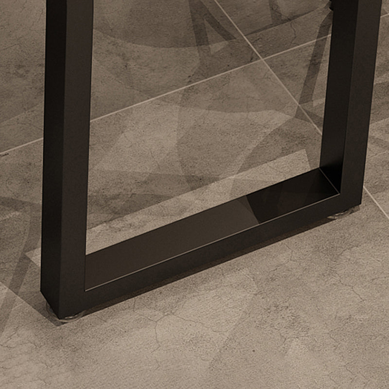 Rectangle Counter Wine Table Sled Wood Modern Cocktail Bar Table for Courtyard Clearhalo 'Bar Furniture' 'Bar Tables' 'bar_tables' 'Furniture' 'furniture_bar_tables' 'Kitchen & Dining Furniture' 'kitchen&dining_furn' 'kitchen' 4241028