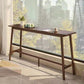 Contemporary Bar Dining Table Rectangle Wood Bar Table Trestle Base in Brown Clearhalo 'Bar Furniture' 'Bar Tables' 'bar_tables' 'Furniture' 'furniture_bar_tables' 'Kitchen & Dining Furniture' 'kitchen&dining_furn' 'kitchen' 4241042