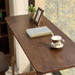 Contemporary Bar Dining Table Rectangle Wood Bar Table Trestle Base in Brown Clearhalo 'Bar Furniture' 'Bar Tables' 'bar_tables' 'Furniture' 'furniture_bar_tables' 'Kitchen & Dining Furniture' 'kitchen&dining_furn' 'kitchen' 4241047