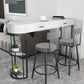 Living Room Pub Bar Table Contemporary Sled Storage Counter Wine Table Clearhalo 'Bar Furniture' 'Bar Tables' 'bar_tables' 'Furniture' 'furniture_bar_tables' 'Kitchen & Dining Furniture' 'kitchen&dining_furn' 'kitchen' 4241114