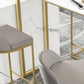Contemporary Bar Dining Table Indoor Bar Height Cocktail Table with Iron Base Clearhalo 'Bar Furniture' 'Bar Tables' 'bar_tables' 'Furniture' 'furniture_bar_tables' 'Kitchen & Dining Furniture' 'kitchen&dining_furn' 'kitchen' 4241160