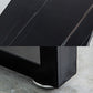 Contemporary Bar Dining Table Indoor Rectangle Bar Table with Iron Base Clearhalo 'Bar Furniture' 'Bar Tables' 'bar_tables' 'Furniture' 'furniture_bar_tables' 'Kitchen & Dining Furniture' 'kitchen&dining_furn' 'kitchen' 4241212