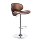 Indoor Nordic Bar Stool Adjustable Height Swivel Armless Stool Coffee 1 Piece Clearhalo 'Bar Furniture' 'Bar Stools' 'bar_stools' 'furn' 'furn_bar_stools' 'furniture_bar_stools' 'Kitchen & Dining Furniture' 'kitchen&dining_furn' 'kitchen' 'kitchen_furn' Furniture' 4241534