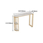 Glam Style Gold Iron Bar Table 41.3"H Marble White Top Bistro Table for Living Room Clearhalo 'Bar Furniture' 'Bar Tables' 'bar_tables' 'Furniture' 'furniture_bar_tables' 'Kitchen & Dining Furniture' 'kitchen&dining_furn' 'kitchen' 4245470