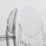 Acrylic Modern Indoor-Outdoor Side Chair Home Open Back Dining Side Chair Clearhalo ' kitchen&dining_furn' 'Dining Chairs' 'Dining Tables & Seating' 'dining_chair' 'furn' 'furn_dining_chair' 'Furniture' 'furniture_dining_chair' 'Kitchen & Dining Furniture' 'kitchen' 4245689