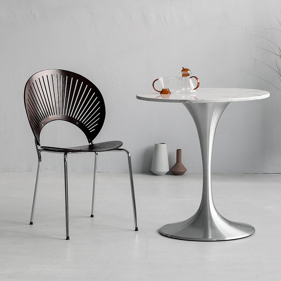 Modern Indoor-Outdoor Metal Chair Stackable Home Armless Open Back Dining Side Chair Clearhalo ' kitchen&dining_furn' 'Dining Chairs' 'Dining Tables & Seating' 'dining_chair' 'furn' 'furn_dining_chair' 'Furniture' 'furniture_dining_chair' 'Kitchen & Dining Furniture' 'kitchen' 4245813