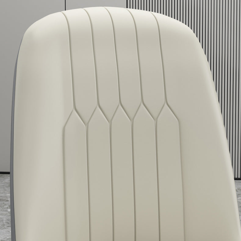 Indoor Scandinavian Side Chair Metal Upholstered Parsons Back Dining Room Chair Clearhalo ' kitchen&dining_furn' 'Dining Chairs' 'Dining Tables & Seating' 'dining_chair' 'furn' 'furn_dining_chair' 'Furniture' 'furniture_dining_chair' 'Kitchen & Dining Furniture' 'kitchen' 4245843