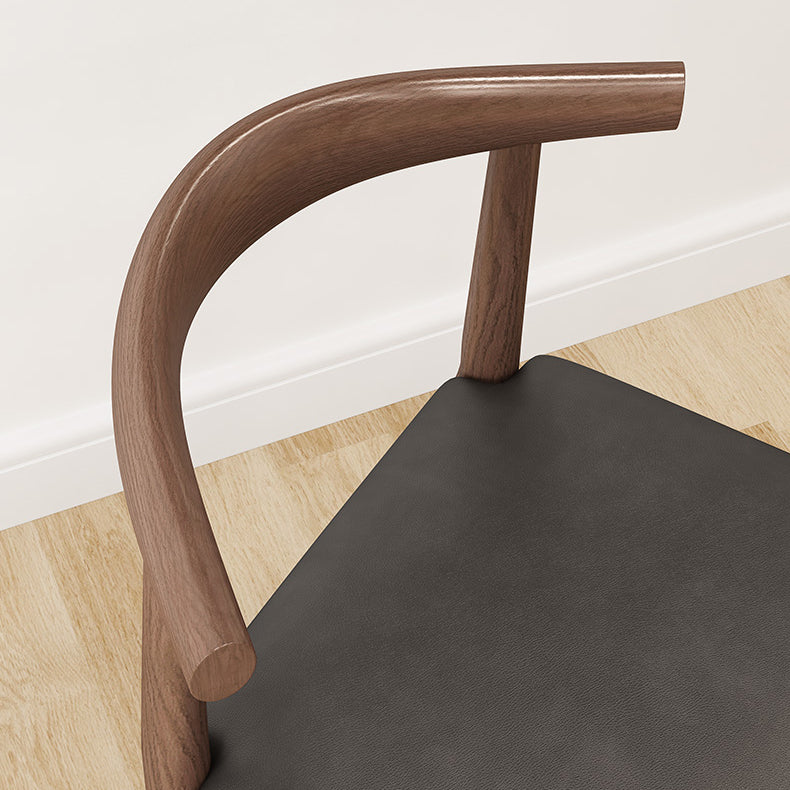 Contemporary Style Wood Dining Chairs Armless Open Back Dining Chair Clearhalo ' kitchen&dining_furn' 'Dining Chairs' 'Dining Tables & Seating' 'dining_chair' 'Furniture' 'furniture_dining_chair' 'Kitchen & Dining Furniture' 'kitchen' 4245953