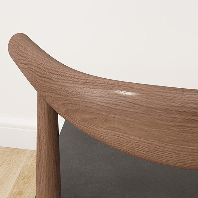 Contemporary Style Wood Dining Chairs Armless Open Back Dining Chair Clearhalo ' kitchen&dining_furn' 'Dining Chairs' 'Dining Tables & Seating' 'dining_chair' 'Furniture' 'furniture_dining_chair' 'Kitchen & Dining Furniture' 'kitchen' 4245959