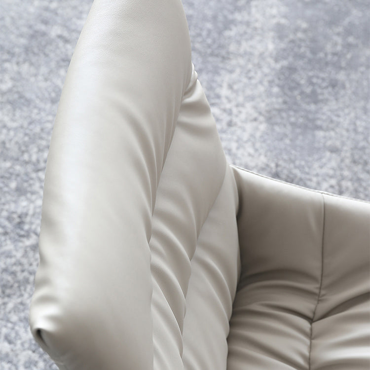 Contemporary Style Dining Chairs Armless Chairs for Kitchen with Metal Legs Clearhalo ' kitchen&dining_furn' 'Dining Chairs' 'Dining Tables & Seating' 'dining_chair' 'furn' 'furn_dining_chair' 'Furniture' 'furniture_dining_chair' 'Kitchen & Dining Furniture' 'kitchen' 4245983