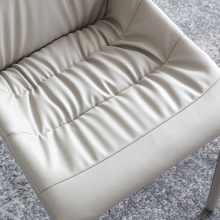 Contemporary Style Dining Chairs Armless Chairs for Kitchen with Metal Legs Clearhalo ' kitchen&dining_furn' 'Dining Chairs' 'Dining Tables & Seating' 'dining_chair' 'furn' 'furn_dining_chair' 'Furniture' 'furniture_dining_chair' 'Kitchen & Dining Furniture' 'kitchen' 4245986