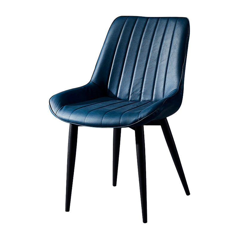 Contemporary Style Dining Chairs Armless Side Chair for Kitchen with Metal Legs Clearhalo ' kitchen&dining_furn' 'Dining Chairs' 'Dining Tables & Seating' 'dining_chair' 'furn' 'furn_dining_chair' 'Furniture' 'furniture_dining_chair' 'Kitchen & Dining Furniture' 'kitchen' 4246011