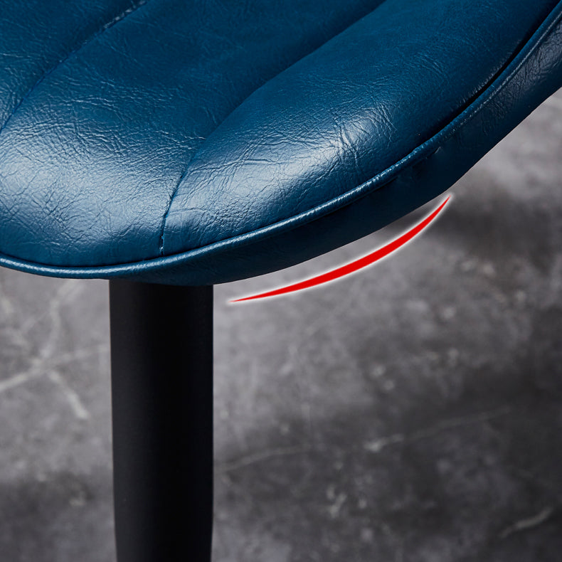 Contemporary Style Dining Chairs Armless Side Chair for Kitchen with Metal Legs Clearhalo ' kitchen&dining_furn' 'Dining Chairs' 'Dining Tables & Seating' 'dining_chair' 'furn' 'furn_dining_chair' 'Furniture' 'furniture_dining_chair' 'Kitchen & Dining Furniture' 'kitchen' 4246014