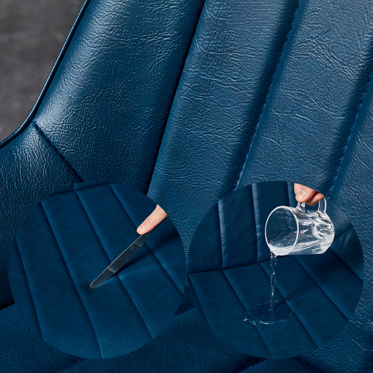 Contemporary Style Dining Chairs Armless Side Chair for Kitchen with Metal Legs Clearhalo ' kitchen&dining_furn' 'Dining Chairs' 'Dining Tables & Seating' 'dining_chair' 'furn' 'furn_dining_chair' 'Furniture' 'furniture_dining_chair' 'Kitchen & Dining Furniture' 'kitchen' 4246017