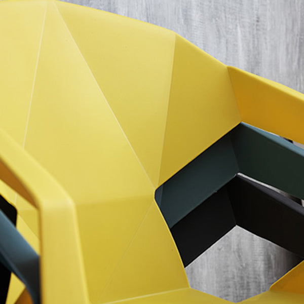 Contemporary Style Plastic Dining Chair Dining Arm Stackable Side Chairs for Kitchen Clearhalo ' kitchen&dining_furn' 'Dining Chairs' 'Dining Tables & Seating' 'dining_chair' 'furn' 'furn_dining_chair' 'Furniture' 'furniture_dining_chair' 'Kitchen & Dining Furniture' 'kitchen' 4246037