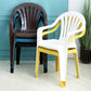 Contemporary Style Plastic Dining Chair Dining Arm Stackable Side Chair for Kitchen Clearhalo ' kitchen&dining_furn' 'Dining Chairs' 'Dining Tables & Seating' 'dining_chair' 'furn' 'furn_dining_chair' 'Furniture' 'furniture_dining_chair' 'Kitchen & Dining Furniture' 'kitchen' 4246053
