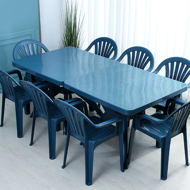 Contemporary Style Plastic Dining Chair Dining Arm Stackable Side Chair for Kitchen Clearhalo ' kitchen&dining_furn' 'Dining Chairs' 'Dining Tables & Seating' 'dining_chair' 'furn' 'furn_dining_chair' 'Furniture' 'furniture_dining_chair' 'Kitchen & Dining Furniture' 'kitchen' 4246063