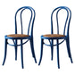 Traditional Style Dining Chair Rattan Wood Kitchen Windsor Back Dining Side Chair Ocean Blue 2 Piece Set Clearhalo ' kitchen&dining_furn' 'Dining Chairs' 'Dining Tables & Seating' 'dining_chair' 'furn' 'furn_dining_chair' 'Furniture' 'furniture_dining_chair' 'Kitchen & Dining Furniture' 'kitchen' 4246075