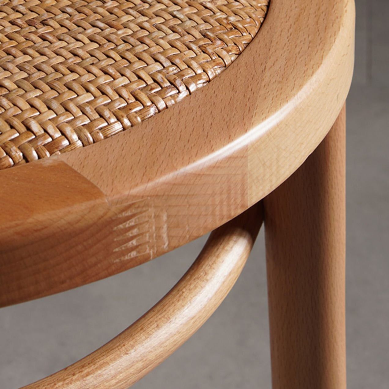 Traditional Style Dining Chair Rattan Wood Kitchen Windsor Back Dining Side Chair Clearhalo ' kitchen&dining_furn' 'Dining Chairs' 'Dining Tables & Seating' 'dining_chair' 'furn' 'furn_dining_chair' 'Furniture' 'furniture_dining_chair' 'Kitchen & Dining Furniture' 'kitchen' 4246082