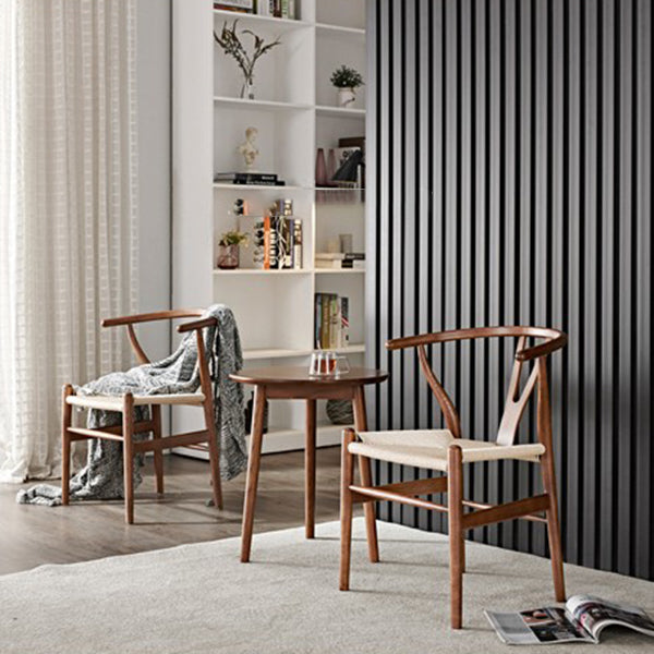 Traditional Style Arm Dining Chairs Ash Wishbone Wood Dining Armchairs Clearhalo ' kitchen&dining_furn' 'Dining Chairs' 'Dining Tables & Seating' 'dining_chair' 'furn' 'furn_dining_chair' 'Furniture' 'furniture_dining_chair' 'Kitchen & Dining Furniture' 'kitchen' 4246135