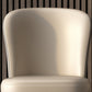 Glam Leather Dining Armless Chair Metal Dining Parsons Chair for Home Use Clearhalo ' kitchen&dining_furn' 'Dining Chairs' 'Dining Tables & Seating' 'dining_chair' 'furn' 'furn_dining_chair' 'Furniture' 'furniture_dining_chair' 'Kitchen & Dining Furniture' 'kitchen' 4246220