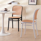 Modern Plastic Dining Armless Chair Open Back Dining Side Chair for Restaurant Use Clearhalo ' kitchen&dining_furn' 'Dining Chairs' 'Dining Tables & Seating' 'dining_chair' 'furn' 'furn_dining_chair' 'Furniture' 'furniture_dining_chair' 'Kitchen & Dining Furniture' 'kitchen' 4246264