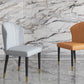 Glam Wood Dining Armless Chairs Leather Dining Chairs for Restaurant Use Clearhalo ' kitchen&dining_furn' 'Dining Chairs' 'Dining Tables & Seating' 'dining_chair' 'furn' 'furn_dining_chair' 'Furniture' 'furniture_dining_chair' 'Kitchen & Dining Furniture' 'kitchen' 4246282