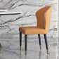Glam Wood Dining Armless Chairs Leather Dining Chairs for Restaurant Use Clearhalo ' kitchen&dining_furn' 'Dining Chairs' 'Dining Tables & Seating' 'dining_chair' 'furn' 'furn_dining_chair' 'Furniture' 'furniture_dining_chair' 'Kitchen & Dining Furniture' 'kitchen' 4246287