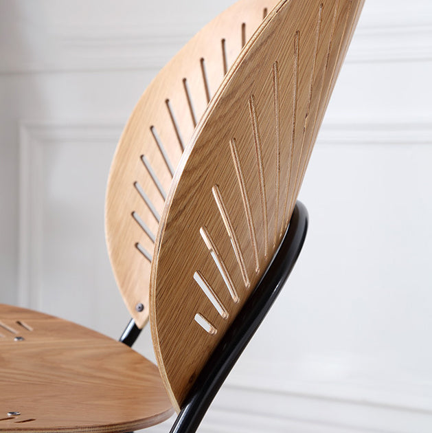 Modern Wood Dining Room Chair Metal Armless Dining Chairs for Home Use Clearhalo ' kitchen&dining_furn' 'Dining Chairs' 'Dining Tables & Seating' 'dining_chair' 'furn' 'furn_dining_chair' 'Furniture' 'furniture_dining_chair' 'Kitchen & Dining Furniture' 'kitchen' 4246323