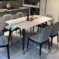 Rectangle Three-Color Dining Table Sintered Stone Table Luxury with 4 Legs Clearhalo ' dining_table' 'Dining Tables & Seating' 'Dining Tables' 'furn' 'furn_dining_table' 'Furniture' 'furniture_dining_table' 'Kitchen & Dining Furniture' 'kitchen&dining_furn' 'kitchen' 'kitchen_dining_table' 4246407