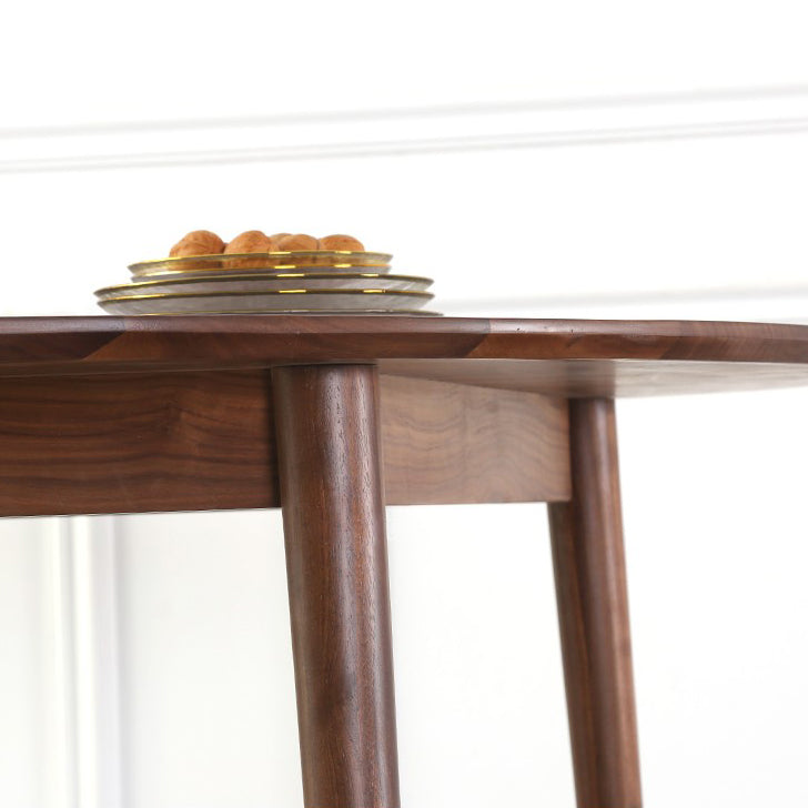 Round Dining Site Table Simplicity Style 4-foot Furniture with Turntable Clearhalo ' dining_table' 'Dining Tables & Seating' 'Dining Tables' 'furn' 'furn_dining_table' 'Furniture' 'furniture_dining_table' 'Kitchen & Dining Furniture' 'kitchen&dining_furn' 'kitchen' 'kitchen_dining_table' 4246452