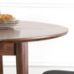 Round Dining Site Table Simplicity Style 4-foot Furniture with Turntable Clearhalo ' dining_table' 'Dining Tables & Seating' 'Dining Tables' 'furn' 'furn_dining_table' 'Furniture' 'furniture_dining_table' 'Kitchen & Dining Furniture' 'kitchen&dining_furn' 'kitchen' 'kitchen_dining_table' 4246453