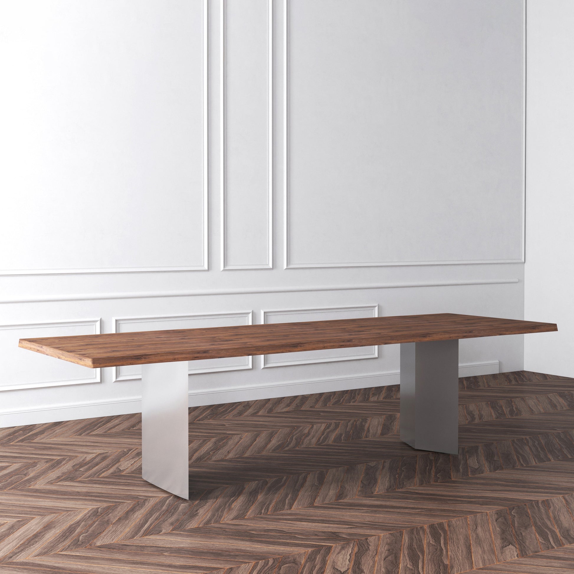 Rectangle Luxury Style Dining Table Wood Color Fixed Table with Solid Wood Clearhalo ' dining_table' 'Dining Tables & Seating' 'Dining Tables' 'furn' 'furn_dining_table' 'Furniture' 'furniture_dining_table' 'Kitchen & Dining Furniture' 'kitchen&dining_furn' 'kitchen' 'kitchen_dining_table' 4246465