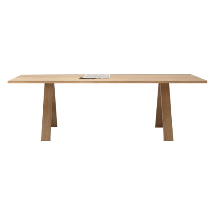 Rectangle Wood Color Dining Table Pine Solid Wood Table Modern with 4 Legs Without Chairs Clearhalo ' dining_table' 'Dining Tables & Seating' 'Dining Tables' 'furn' 'furn_dining_table' 'Furniture' 'furniture_dining_table' 'Kitchen & Dining Furniture' 'kitchen&dining_furn' 'kitchen' 'kitchen_dining_table' 4246495