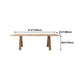 Rectangle Wood Color Dining Table Pine Solid Wood Table Modern with 4 Legs Clearhalo ' dining_table' 'Dining Tables & Seating' 'Dining Tables' 'furn' 'furn_dining_table' 'Furniture' 'furniture_dining_table' 'Kitchen & Dining Furniture' 'kitchen&dining_furn' 'kitchen' 'kitchen_dining_table' 4246498