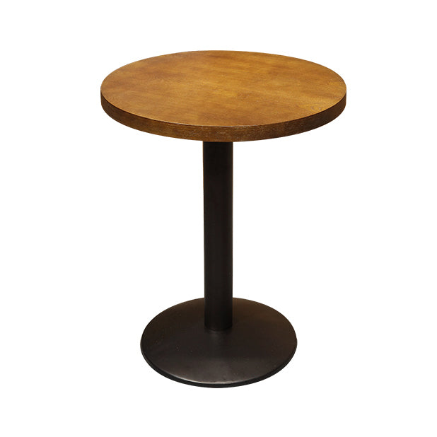 Industrial Style Dining Room Collection Solid Wood Dining Site Table for Home Round Brown Without Chairs Clearhalo ' dining_table' 'Dining Tables & Seating' 'Dining Tables' 'furn' 'furn_dining_table' 'Furniture' 'furniture_dining_table' 'Kitchen & Dining Furniture' 'kitchen&dining_furn' 'kitchen' 'kitchen_dining_table' 4246517