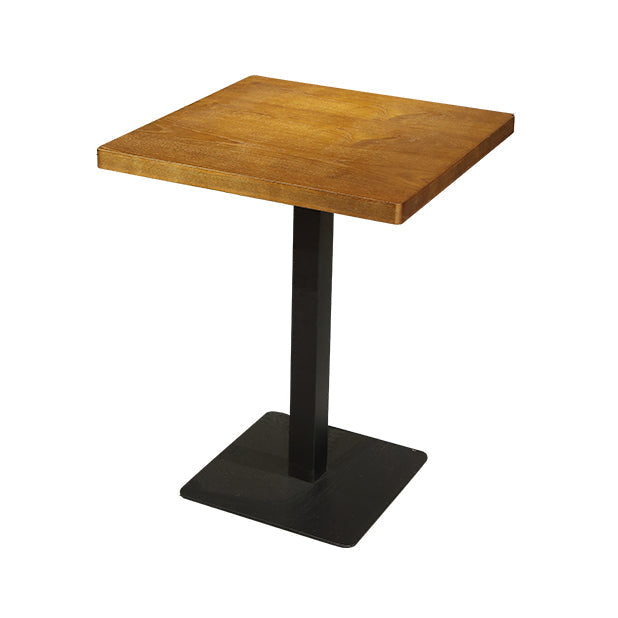 Industrial Style Dining Room Collection Solid Wood Dining Site Table for Home Square Natural Without Chairs Clearhalo ' dining_table' 'Dining Tables & Seating' 'Dining Tables' 'furn' 'furn_dining_table' 'Furniture' 'furniture_dining_table' 'Kitchen & Dining Furniture' 'kitchen&dining_furn' 'kitchen' 'kitchen_dining_table' 4246518