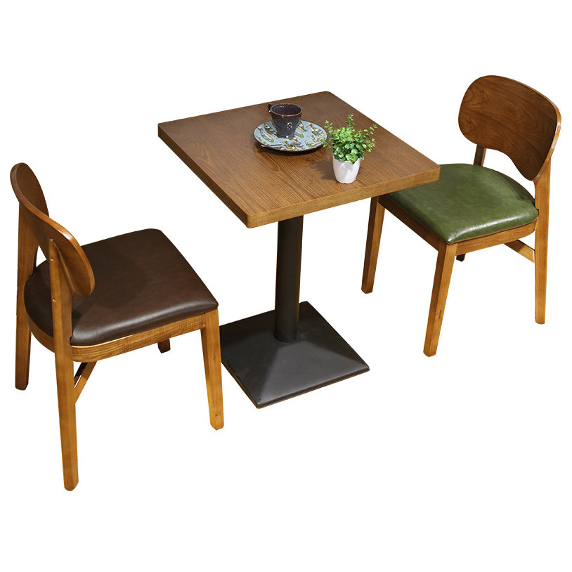 Industrial Style Dining Room Collection Solid Wood Dining Site Table for Home Clearhalo ' dining_table' 'Dining Tables & Seating' 'Dining Tables' 'furn' 'furn_dining_table' 'Furniture' 'furniture_dining_table' 'Kitchen & Dining Furniture' 'kitchen&dining_furn' 'kitchen' 'kitchen_dining_table' 4246525