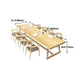 Rectangle Trestle Dinner Table Solid Wood Dining Room Collection for Home Clearhalo ' dining_table' 'Dining Tables & Seating' 'Dining Tables' 'furn' 'furn_dining_table' 'Furniture' 'furniture_dining_table' 'Kitchen & Dining Furniture' 'kitchen&dining_furn' 'kitchen' 'kitchen_dining_table' 4246708