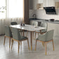 Sintered Stone Two-Color Dining Table Luxury 4 Legs Table for Dining Room Clearhalo ' dining_table' 'Dining Tables & Seating' 'Dining Tables' 'furn' 'furn_dining_table' 'Furniture' 'furniture_dining_table' 'Kitchen & Dining Furniture' 'kitchen&dining_furn' 'kitchen' 'kitchen_dining_table' 4246720
