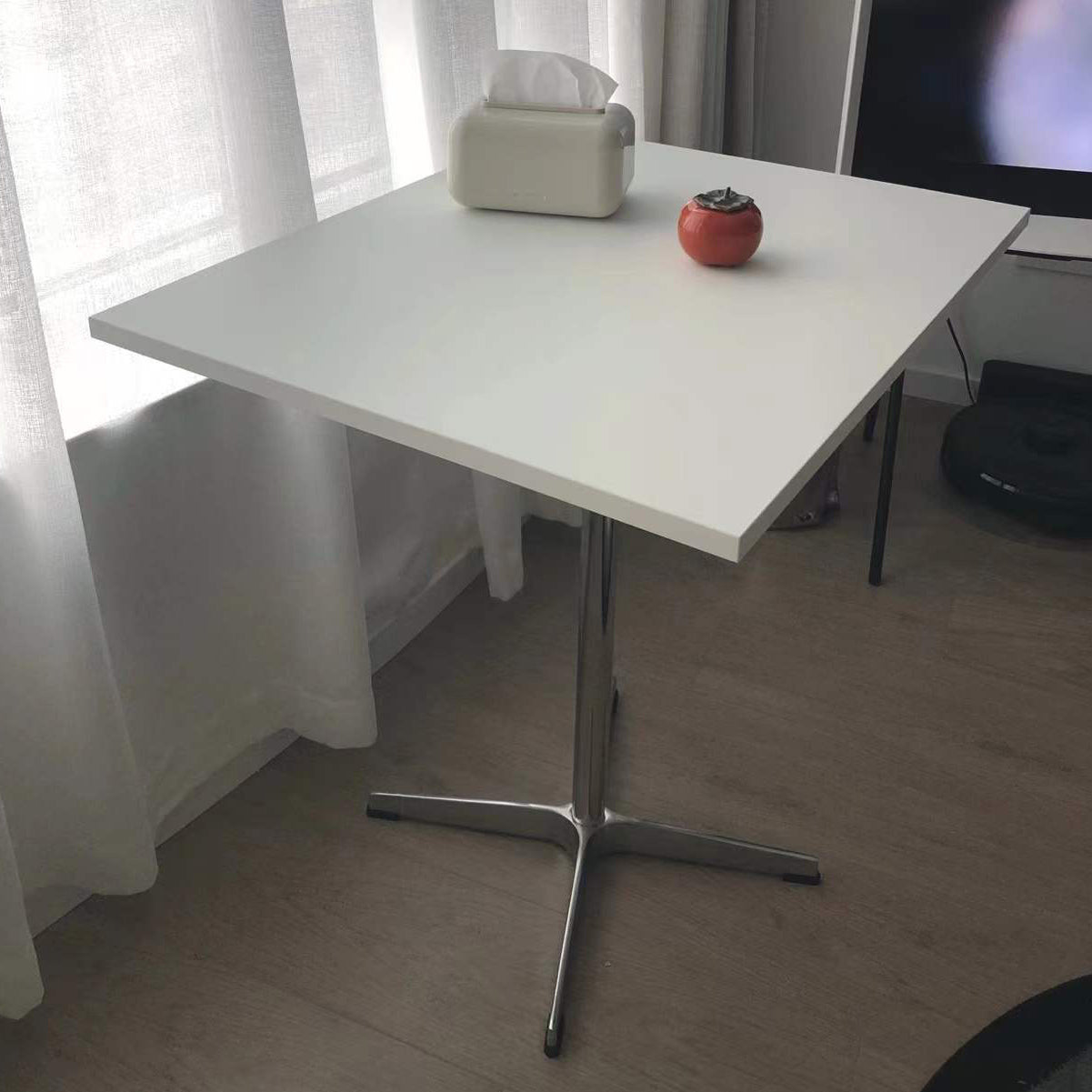 Industrial Style Dining Site Table MDF Dining Room Collection for Dining Room Clearhalo ' dining_table' 'Dining Tables & Seating' 'Dining Tables' 'Furniture' 'furniture_dining_table' 'Kitchen & Dining Furniture' 'kitchen&dining_furn' 'kitchen' 'kitchen_dining_table' 4246784