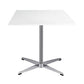 Industrial Style Dining Site Table MDF Dining Room Collection for Dining Room Square White Clearhalo ' dining_table' 'Dining Tables & Seating' 'Dining Tables' 'Furniture' 'furniture_dining_table' 'Kitchen & Dining Furniture' 'kitchen&dining_furn' 'kitchen' 'kitchen_dining_table' 4246788