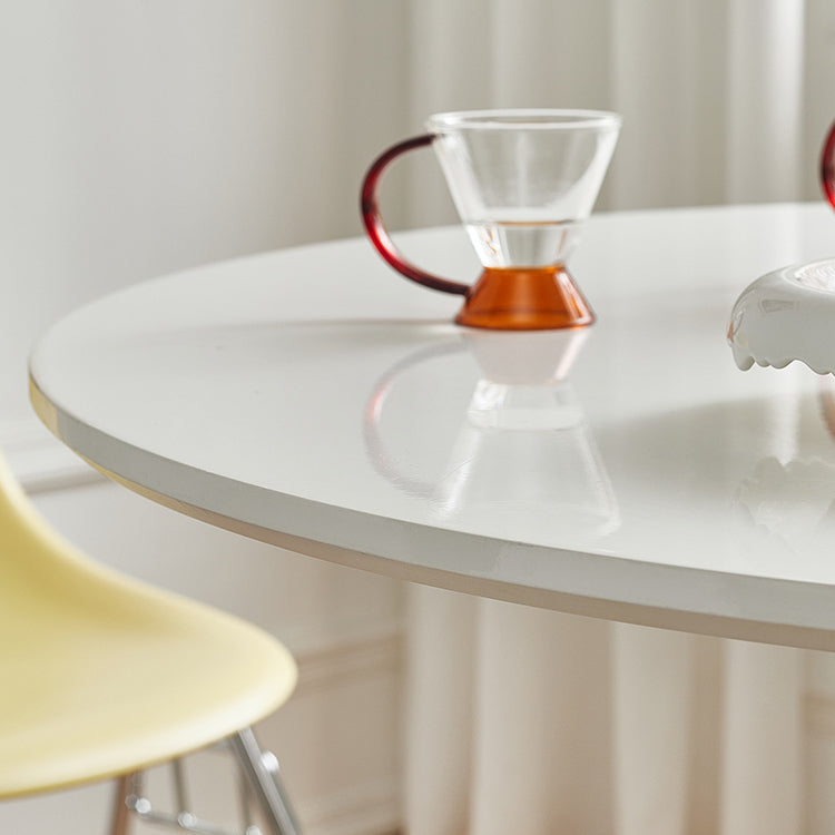 Modern Style Dining Table Round Dining Table with Metal Base for Home Use Clearhalo ' dining_table' 'Dining Tables & Seating' 'Dining Tables' 'Furniture' 'furniture_dining_table' 'Kitchen & Dining Furniture' 'kitchen&dining_furn' 'kitchen' 'kitchen_dining_table' 4246806