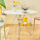 Modern Style Dining Table Round Dining Table with Metal Base for Home Use Clearhalo ' dining_table' 'Dining Tables & Seating' 'Dining Tables' 'Furniture' 'furniture_dining_table' 'Kitchen & Dining Furniture' 'kitchen&dining_furn' 'kitchen' 'kitchen_dining_table' 4246814