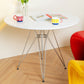 Modern Style Dining Table Round Dining Table with Metal Base for Home Use Clearhalo ' dining_table' 'Dining Tables & Seating' 'Dining Tables' 'Furniture' 'furniture_dining_table' 'Kitchen & Dining Furniture' 'kitchen&dining_furn' 'kitchen' 'kitchen_dining_table' 4246818