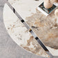 Luxury Sintered Stone Dining Table Round Table with Black Metal Base Clearhalo ' dining_table' 'Dining Tables & Seating' 'Dining Tables' 'furn' 'furn_dining_table' 'Furniture' 'furniture_dining_table' 'Kitchen & Dining Furniture' 'kitchen&dining_furn' 'kitchen' 'kitchen_dining_table' 4246832